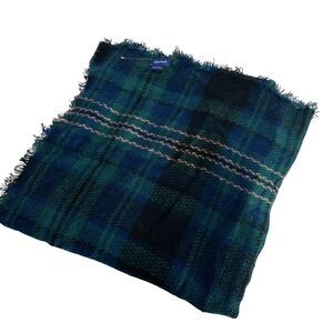 HAT ATTACK Jewel Plaid Blanket Bottle Scarf